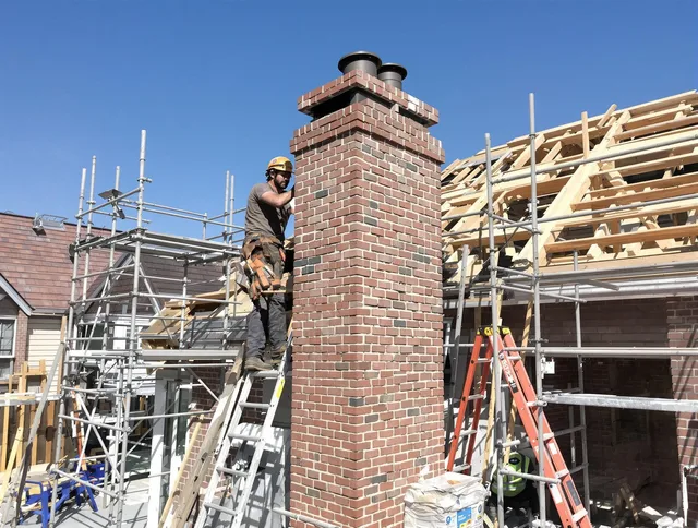 New chimney installation completed by Westwood Chimney Sweep in Westwood, MA